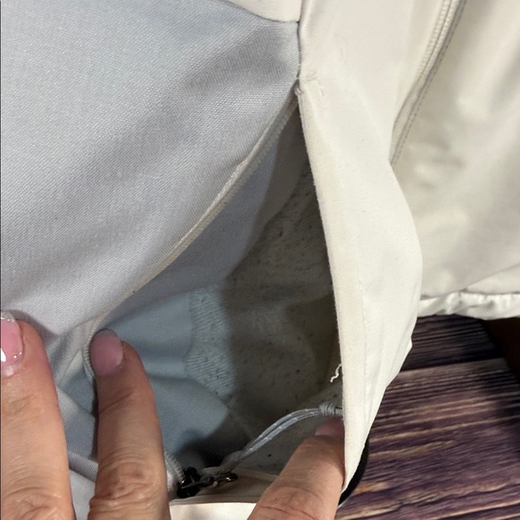 COLUMBIA Women's Tipton Peak Hooded Insulated Jacket White Gray OMNI TECH - Picture 3 of 12